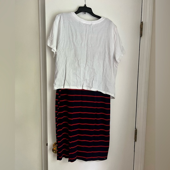 NWT! Motherhood Maternity Layered Rib Knit Dress size XL Maternity - Picture 8 of 9